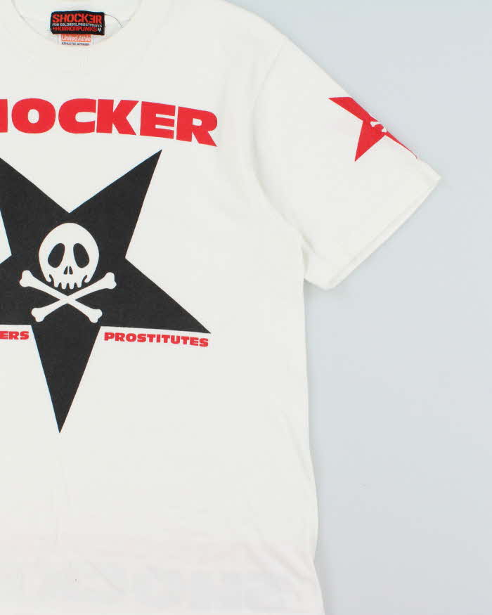 Vintage 1990s HorrorPunks Shocker Heavyweight United Ath. Crewneck T-Shirt - M