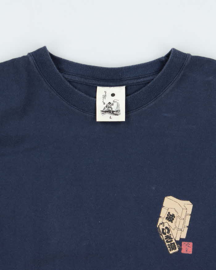 Vintage Naminori Tatsujin Japan Heavyweight Crewneck T-Shirt - L