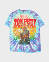 Vintage 2005 Tom Petty &amp; The Heartbreakers Souled Out USA Tour Tie-Dye Heavyweight Crewneck T-Shirt - L