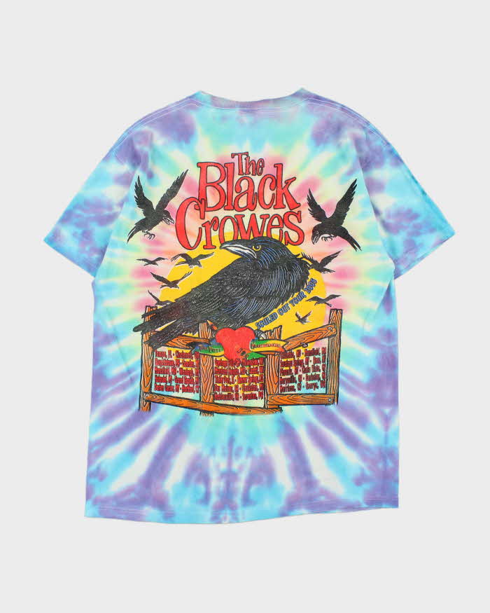 Vintage 2005 Tom Petty &amp; The Heartbreakers Souled Out USA Tour Tie-Dye Heavyweight Crewneck T-Shirt - L