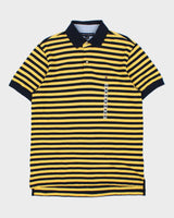 DSWT Vintage Y2K 00s Tommy Hilfiger Classic Striped Short Sleeve Polo Shirt - M
