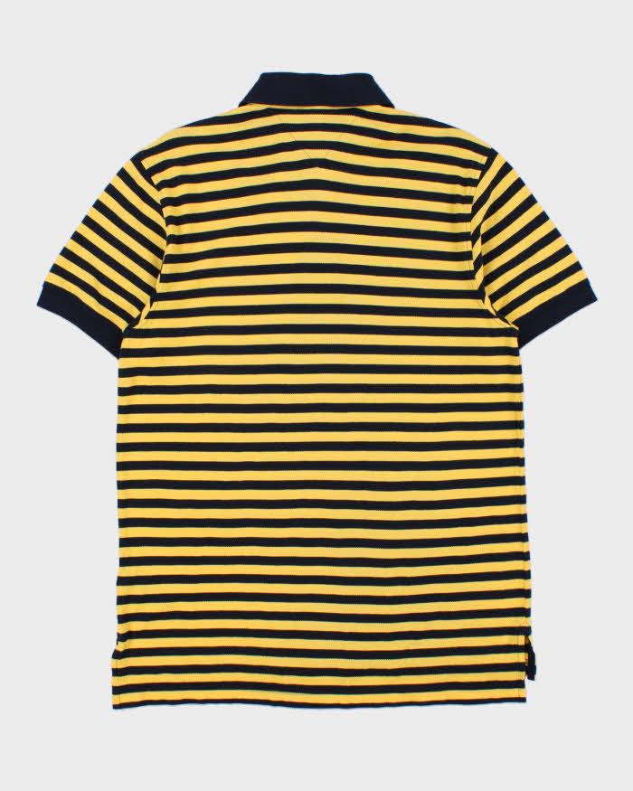 DSWT Vintage Y2K 00s Tommy Hilfiger Classic Striped Short Sleeve Polo Shirt - M