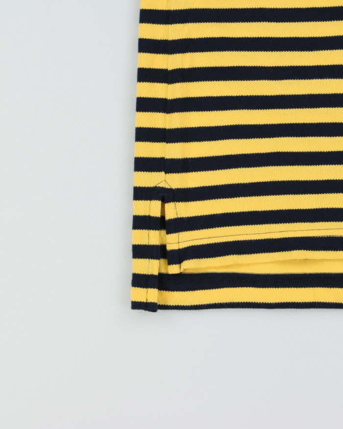 DSWT Vintage Y2K 00s Tommy Hilfiger Classic Striped Short Sleeve Polo Shirt - M