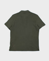 Vintage Lacoste Khaki Classic Croc Slim Fit Short Sleeve Polo Shirt - L