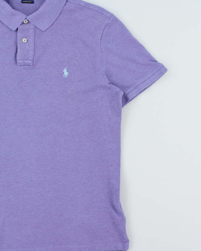 Vintage Polo Ralph Lauren Classic Custom Slim Fit Short Sleeve Polo Shirt - L