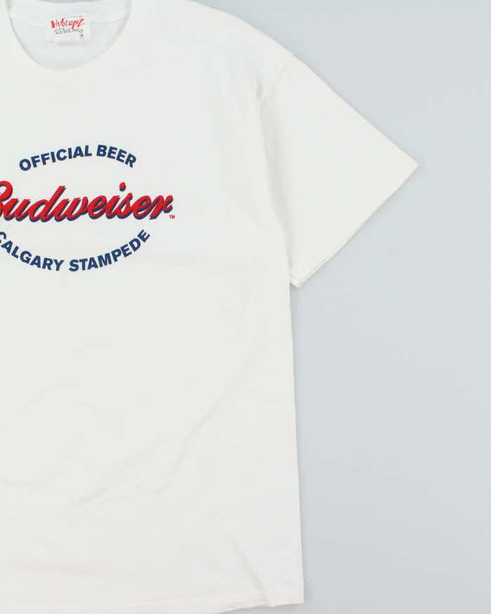 Vintage 1990s Calgary Stampede Budweiser Crewneck T-Shirt - XL