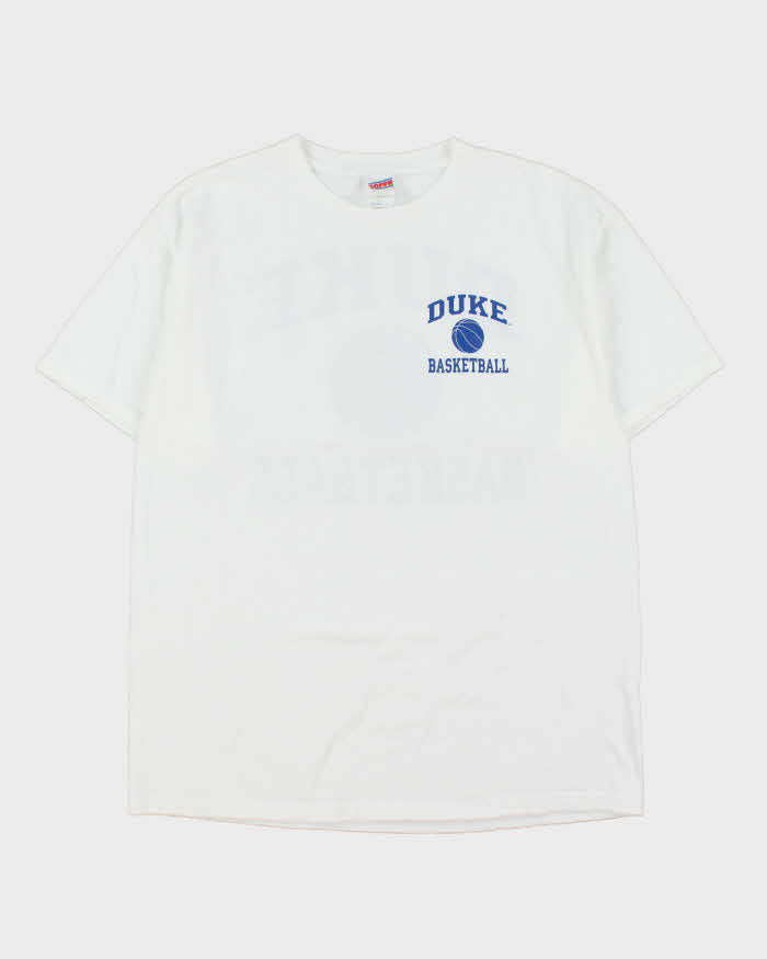 Vintage 1990s Duke Basketball Soffe Crewneck T-Shirt - L