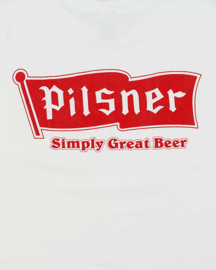 Vintage 1990s Old Style Pilsner Heavyweight Crewneck T-Shirt - XL