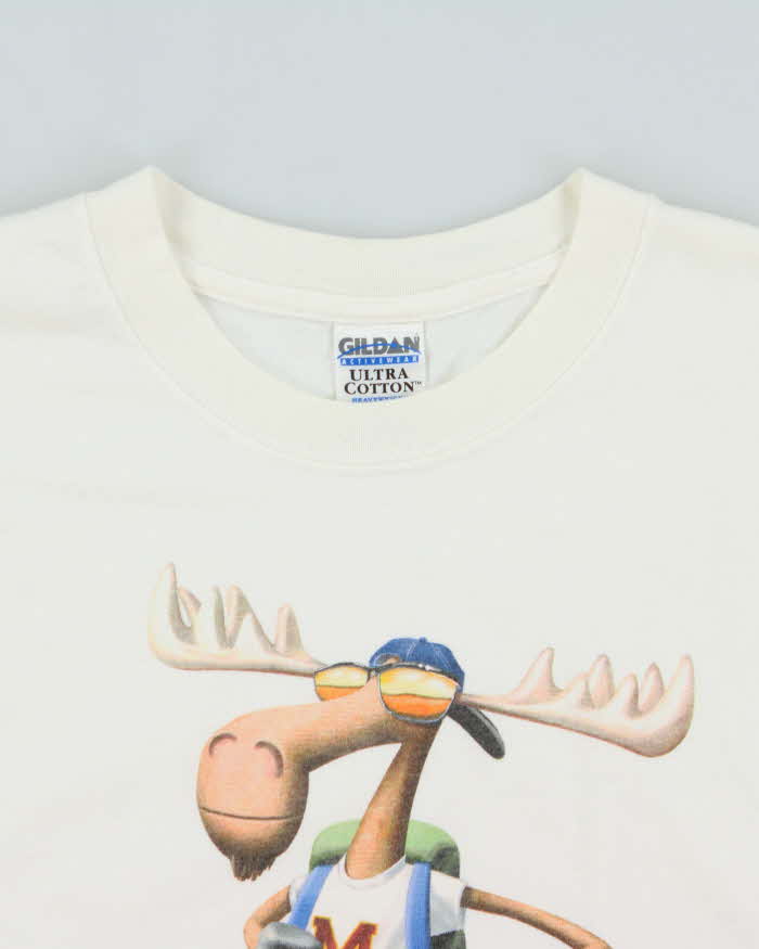Vintage 1998 Victoria Canada Gildan Ultra Heavyweight Crewneck T-Shirt - XL