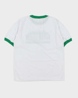 Vintage 1990s Hill Bros. Single Stitch Made In Canada Crewneck Ringer T-Shirt - M