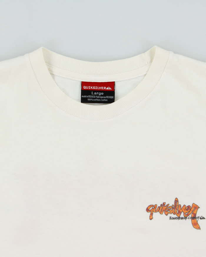 Vintage 2000s Quicksilver Crewneck T-shirt - L