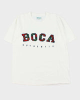 Vintage 1990s Boca Authentic Tartan Heavyweight Single Stitch Crewneck T-Shirt - XL