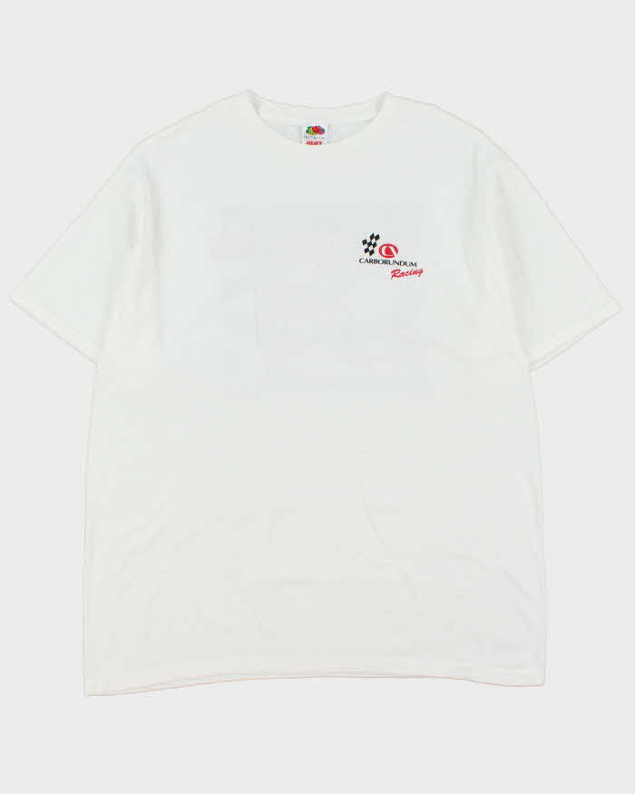 Vintage Y2K 00s Carborundum Racing Kyle Petty Nascar Heavyweight Crewneck T-Shirt - XL