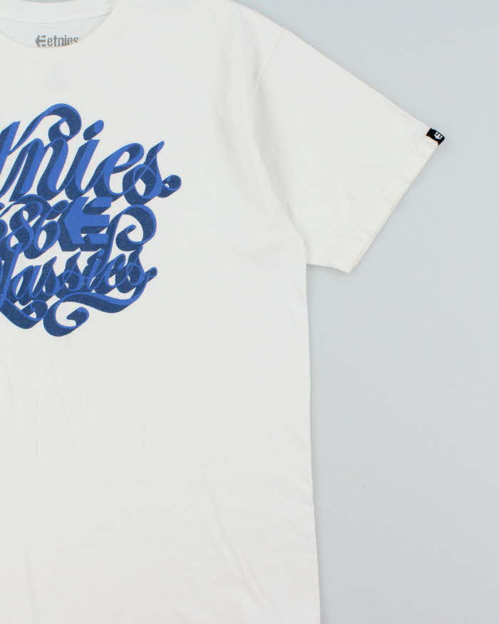 Vintage Y2K 00s Etnies Skate Heavyweight Crewneck T-Shirt - L