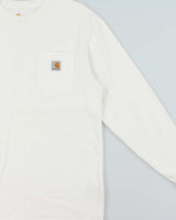 Vintage Carhartt Original Fit Long Sleeve Pocket T-shirt - M