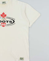 Vintage 1998 Roots Canadian Olympic Team Heavyweight Single Stitch Crewneck T-Shirt - XL