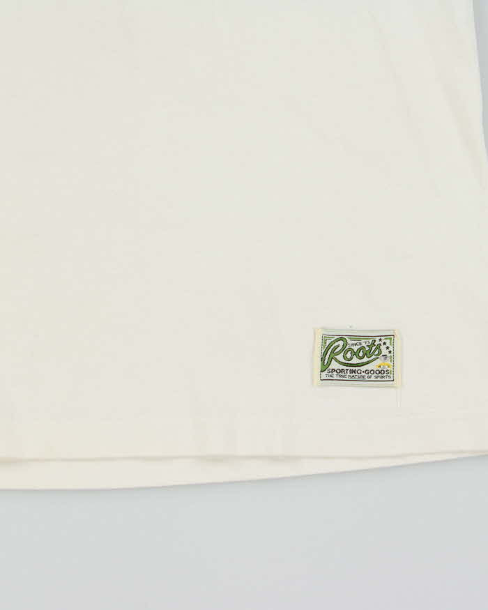 Vintage 1998 Roots Canadian Olympic Team Heavyweight Single Stitch Crewneck T-Shirt - XL