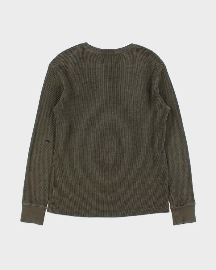 Vintage Polo Ralph Lauren Waffle Long Sleeve T-shirt - S