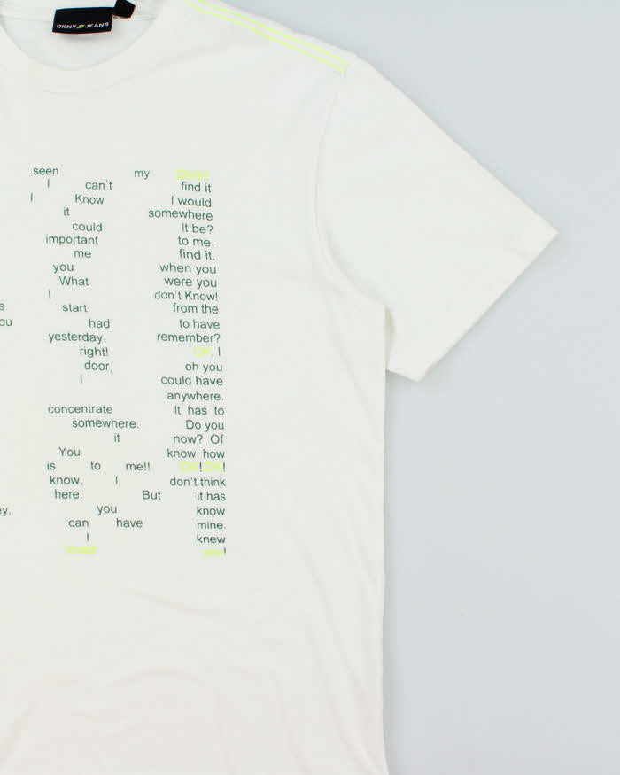 Vintage Y2k 00s DKNY Crewneck T-shirt - L