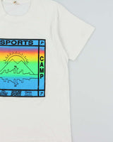 Vintage 1980s Pacific Sports Camp Single Stitch T-shirt - S