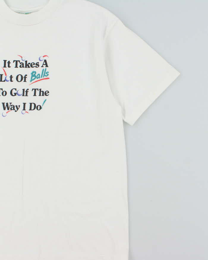 Vintage 1990s Four Seasons Single Stitch Heavyweight T-Shirt - L