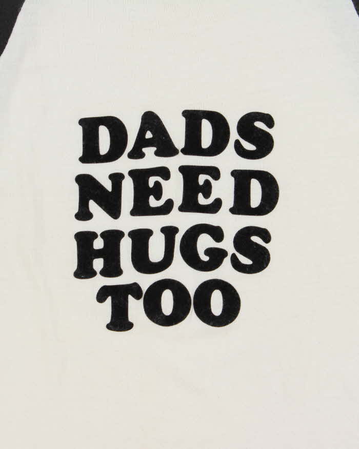 Vintage 1980s Fairline Made In Canada Single Stitch Parody Felt Graphic Raglan Baseball T-Shirt - XL