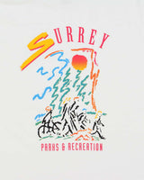 Vintage 1990s Hanes Beefy Surrey Parks And Recreation Single Stitch Made In USA T-shirt - XL