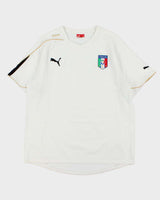Vintage 2006 Puma Italy Calcio Heavyweight Breathable Crewneck T-Shirt - XL