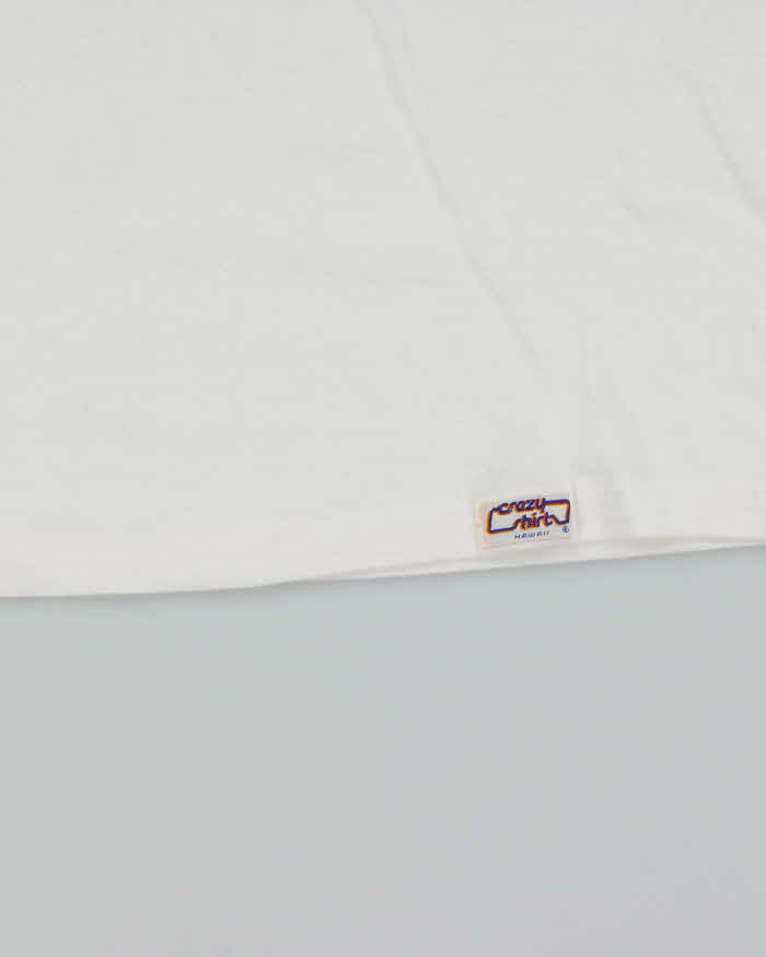 Vintage 1986 Crazy Shirts Honolulu Marathon Finisher Single Stitch Made In USA T-shirt - M