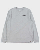 Vintage O'Neill Embroidered Marl Grey Long Sleeve T-Shirt - L
