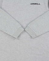 Vintage O'Neill Embroidered Marl Grey Long Sleeve T-Shirt - L