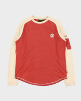 Vintage Y2K 00s Timberland Long Sleeve Pocket Waffle T-Shirt - S