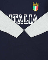 Vintage Y2K 00s Italia Futbol Double Layer Long Sleeve T-Shirt - M