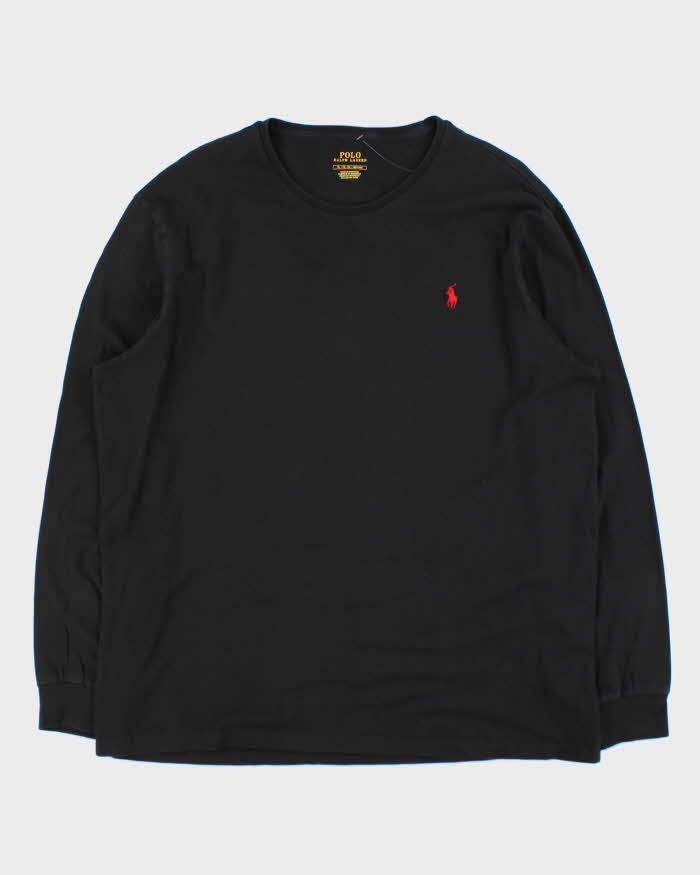 Vintage Polo Ralph Lauren Classic Long Sleeve Crewneck T-Shirt - XL