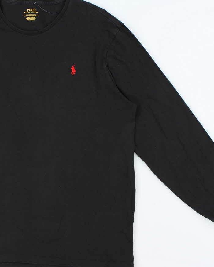 Vintage Polo Ralph Lauren Classic Long Sleeve Crewneck T-Shirt - XL