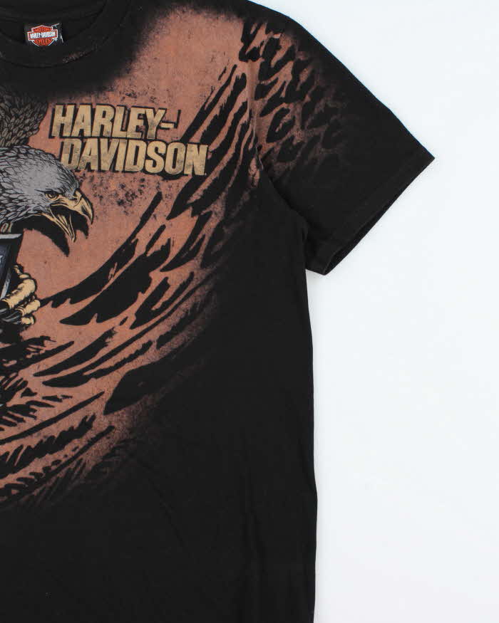 Vintage Harley Davidson Koblenz Germany Graphic Crewneck T-Shirt - XL