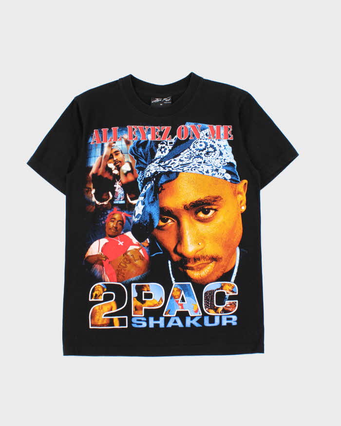 Vintage Jay's Rock Tupac All Eyez On Me Single Stitch Crewneck T-Shirt - M