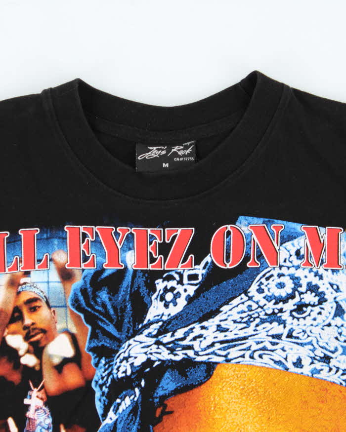 Vintage Jay's Rock Tupac All Eyez On Me Single Stitch Crewneck T-Shirt - M