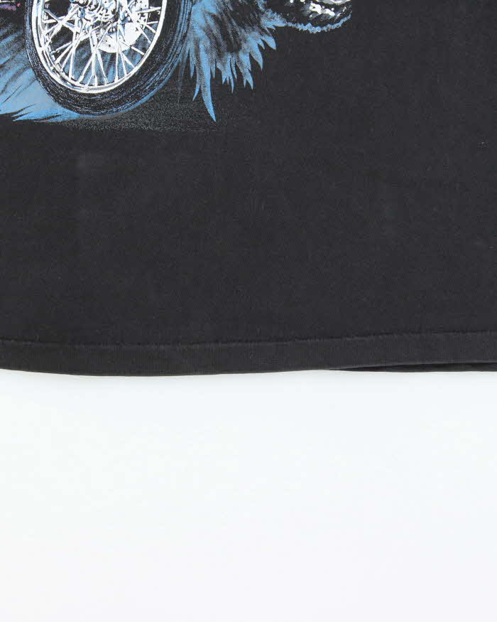 Vintage 1990s Harley Davidson Fun Wear Made In USA Single Stitch Crewneck T-Shirt - L