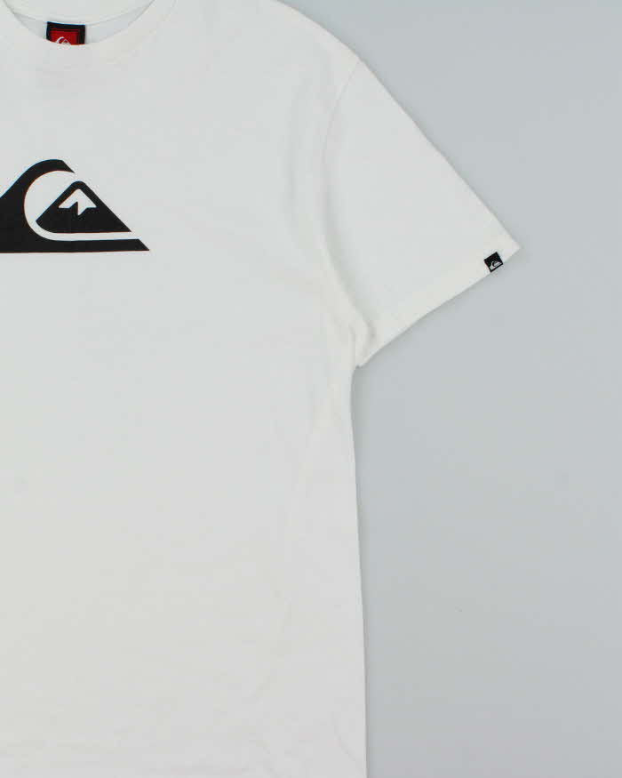 Vintage Y2K 00s Quiksilver Heavyweight Crewneck T-Shirt - L