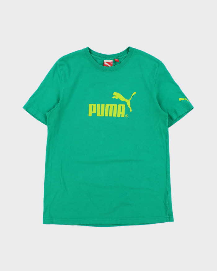 Vintage Y2K 00s Puma Spell Out Crewneck T-Shirt - S