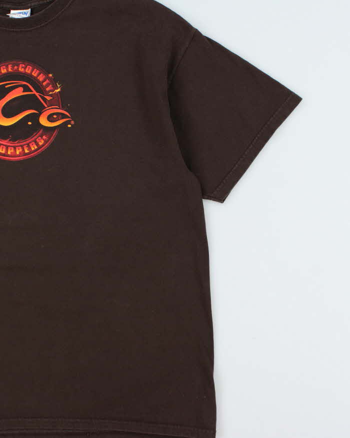 Vintage Y2K 00s Orange County Choppers New York Heavyweight Gildan Crewneck T-Shirt - XL