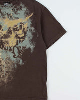 Vintage Y2K 00s Alchemy Gothic Heavyweight Crewneck T-Shirt - XL