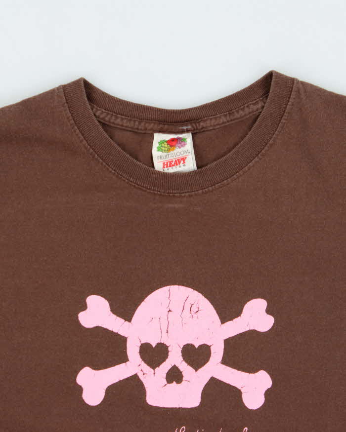 Vintage Y2K 00s Atlantic Beach Heavyweight Crewneck T-Shirt - M