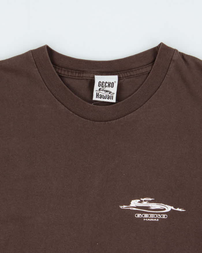 Vintage 1990s Gecko Hawaii Graphic T-shirt - L