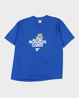 Vintage 1980s Hef-T Tee Jays Ronald Cares Single Stitch T-shirt - XL