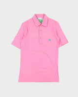 DSWT 1980s Benetton Single Stitch Short Sleeve Polo Shirt - S