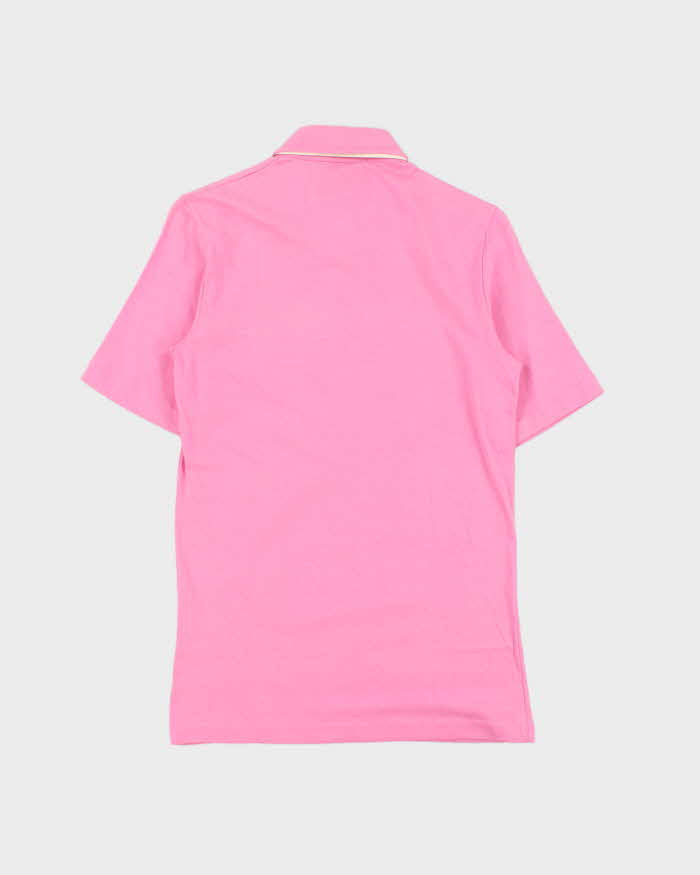 DSWT 1980s Benetton Single Stitch Short Sleeve Polo Shirt - S