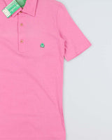 DSWT 1980s Benetton Single Stitch Short Sleeve Polo Shirt - S