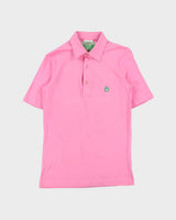 DSWT 1980s Benetton Single Stitch Short Sleeve Polo Shirt - M